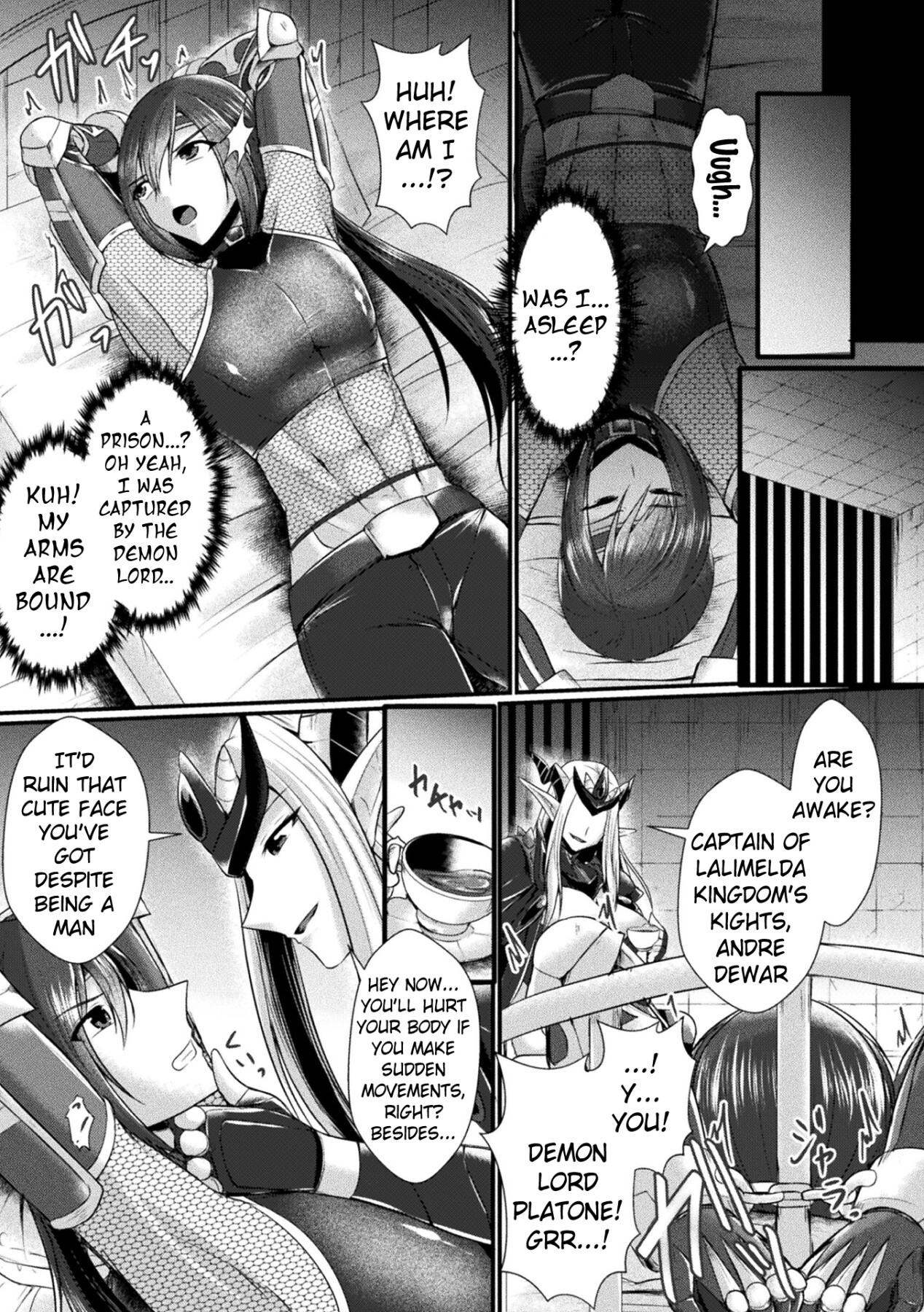 Hentai Manga Comic-Conduire au mal ~Fall of a Gender Bent Knight~-Chapter 1-5